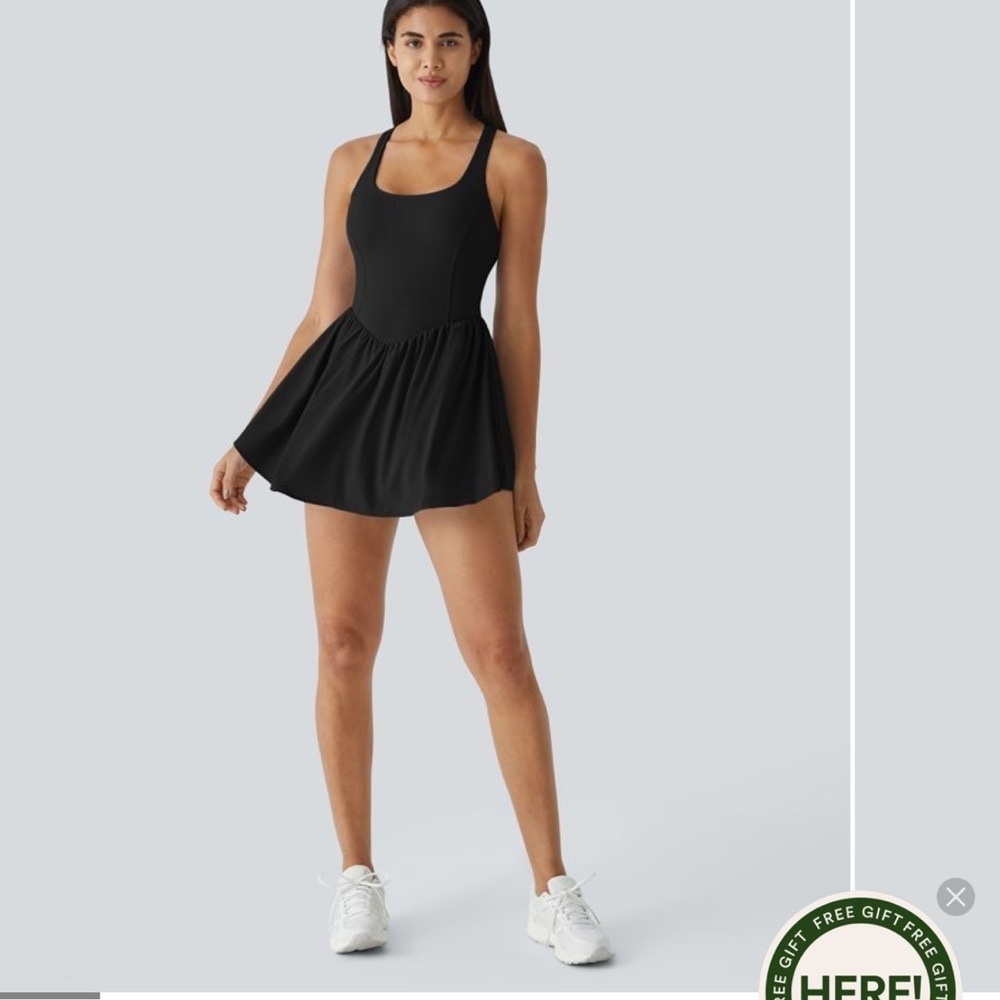 Halara Corset 2-in-1 Mini Active Dress NWT